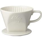 Kalita Ceramic Coffee Dripper 102 - Lotto White # 02001 by Kalita