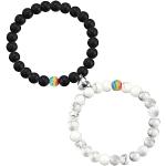 Bracelets de perles Meme / Theme Gay Pride look fashion pour homme 
