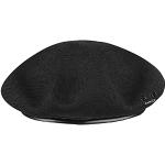 Chapeaux Kangol noirs 57 cm Taille M look fashion pour femme 