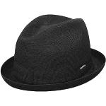 Chapeaux Fedora Kangol noirs Taille L look fashion pour homme 