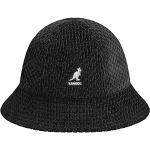 Chapeaux cloches Kangol noirs en velours 57 cm Taille M look casual pour femme 