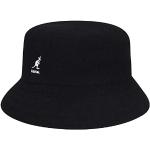 Chapeaux bob Kangol noirs 56 cm Taille S look fashion en promo 