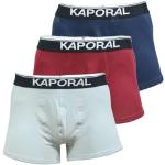 Boxers Kaporal rouge bordeaux Taille XL look fashion pour homme 