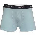 Boxers Kaporal bleus en lot de 3 Taille L look fashion pour homme 