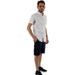 Chemises Kaporal blanches en coton Taille S look fashion pour homme 