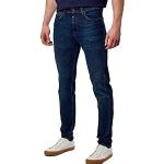 Jeans slim Kaporal bleus en denim délavés stretch W28 look fashion pour homme en promo 