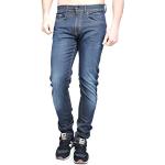 Jeans slim Kaporal Ezzy bleus en coton stretch W27 look fashion pour homme 