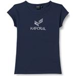T-shirts à manches courtes Kaporal bleus Taille 8 ans look fashion pour fille en promo de la boutique en ligne Amazon.fr 