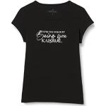 T-shirts à manches courtes Kaporal noirs Taille 16 ans look fashion pour fille en promo de la boutique en ligne Amazon.fr 