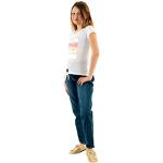 T-shirts à manches courtes Kaporal blancs Taille 12 ans look fashion pour fille de la boutique en ligne Amazon.fr avec livraison gratuite 