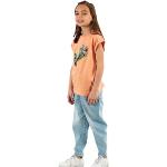 T-shirts à manches courtes Kaporal roses en coton Taille 12 ans look fashion pour fille de la boutique en ligne Amazon.fr 