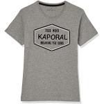 T-shirts à manches courtes Kaporal gris Taille 8 ans look fashion pour garçon de la boutique en ligne Amazon.fr 