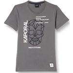 T-shirts à manches courtes Kaporal gris en coton Taille 8 ans look fashion pour garçon de la boutique en ligne Amazon.fr 