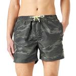 Shorts de bain Kaporal verts camouflage Taille L look fashion pour homme 