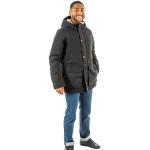 Parkas d'hiver Kaporal noires Taille XL look fashion pour homme en promo 