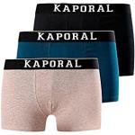 Caleçons Kaporal gris Taille XL look fashion pour homme 