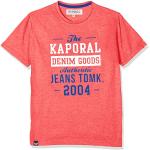 T-shirts à manches courtes Kaporal rouges Taille 12 ans look fashion pour garçon de la boutique en ligne Amazon.fr 