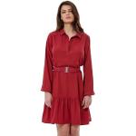 Robes Kaporal rouge bordeaux Taille L look casual pour femme en promo 