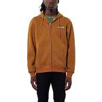 Sweats zippés Kaporal orange Taille S look fashion pour homme en promo 