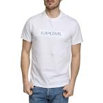 T-shirts Kaporal blancs en coton à manches courtes à manches courtes Taille XL look fashion pour homme 