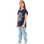 T-shirts à manches courtes Kaporal bleu marine en coton Taille 10 ans look fashion pour fille de la boutique en ligne Amazon.fr 