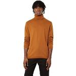 T-shirts col roulé Kaporal orange à manches courtes Taille XL look fashion pour homme 