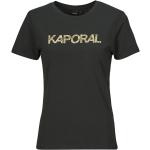 T-shirts Kaporal noirs Taille S pour femme en promo 