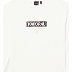 T-shirts à manches courtes Kaporal blancs Taille 8 ans look fashion pour fille de la boutique en ligne Amazon.fr 