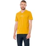 T-shirts Kaporal jaune moutarde en coton à manches courtes bio à manches courtes Taille XXL look fashion pour homme en promo 
