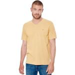T-shirts Kaporal jaune moutarde à manches courtes à manches courtes Taille XL look fashion pour homme en promo 