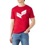 Kaporal - T-Shirt Rouge Homme en 100% Coton - Bryzo - M - Rouge