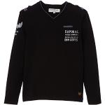 T-shirts unis Kaporal noirs Taille 10 ans look fashion pour garçon de la boutique en ligne Amazon.fr 