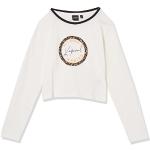 T-shirts à manches courtes Kaporal blancs en coton Taille 8 ans look fashion pour fille de la boutique en ligne Amazon.fr 