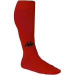 Chaussettes Kappa Penao rouge bordeaux en polyamide de foot lavable en machine en lot de 3 Pointure 46 pour homme 
