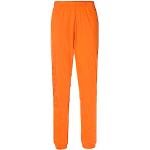 Pantalons droits Kappa orange en coton lavable en machine Taille 4 XL look sportif pour homme 