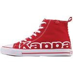 Chaussures de sport Kappa rouges en cuir synthétique Pointure 41 look fashion 