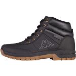 Chaussures de randonnée Kappa noires en cuir synthétique Pointure 44 look fashion pour homme en promo 