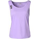 Débardeurs Kappa Kombat violet clair en polyester lavable en machine Taille XL look sportif pour femme en promo 