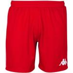 Shorts de basketball Kappa rouges en polyester respirants lavable en machine Taille XXL pour femme 