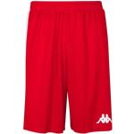 Shorts de basketball Kappa rouges en polyester respirants lavable en machine Taille XL look fashion pour homme en promo 