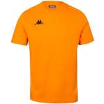 T-shirts col rond Kappa Meleto orange en coton lavable en machine à col rond Taille S pour homme 