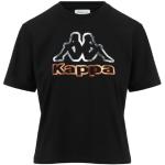 T-shirts Kappa noirs en jersey à manches courtes lavable en machine à manches courtes Taille L look casual pour femme 