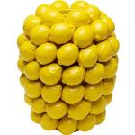Vases design jaune citron en porcelaine à motif citron de 40 cm 