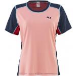 T-shirts techniques Kari Traa roses en polyester Taille L look fashion pour femme 