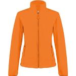 Micro polaires Kariban orange à col montant Taille 3 XL look fashion pour femme 