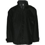 Vestes de randonnée Kariban noires en polyester imperméables Taille L look fashion pour homme 