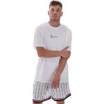 T-shirts Karl Kani blancs à manches courtes à manches courtes Taille S look fashion pour homme 