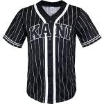 Maillots de baseball Karl Kani noirs en jersey Taille L look fashion pour homme 
