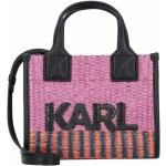 Sacs à main Karl Lagerfeld roses look fashion pour femme 