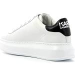 Baskets à lacets Karl Lagerfeld blanches Pointure 39 look casual pour femme 